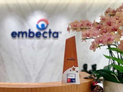 mbecta英佰达被评为“2025 年大中华区Best Workplaces™”之一